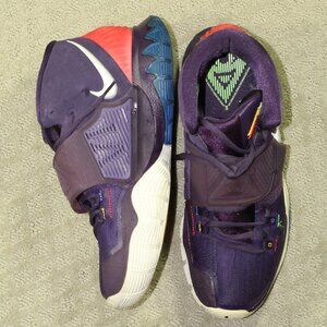 Nike Kyrie 6 Enlightenment Grand Purple White Men’s Size 12  BQ4630-500